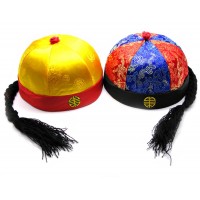 Китайская шапка с косой (d-18,h-10 см)