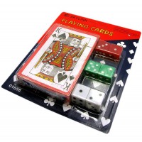 Карты с набором игральных костей (15,3х12,4 см)