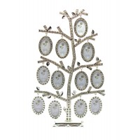 Фоторамка со стразами 'Дерево' (12 фото) (29х18х5,5 см)