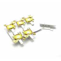 Прикраска 'Коники' прищіпка дерево(н-р 6 шт) ЦІНА ЗА НАБІР