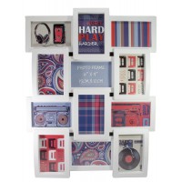 Фоторамки на 12 фото(фото 15х10 см)(59х45х3 см)