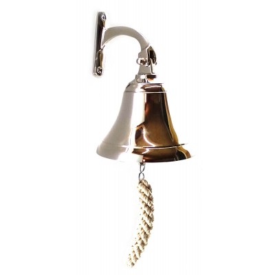 Колокол рында бронзовый хром (d-12.5,h-11 см)(5')(520 г.)