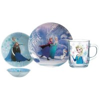 Набор посуды для детей Luminarc Disney ﻿Princess Frozen 3 пр