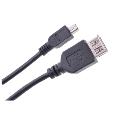 MINIUSB 5pin. Кабель соединительный MINIUSB 5pin -USB 2.0. Кабель USB 5c19a4657g. Шнур USB A штекер - USB A гнездо 1м (Гарнизон).