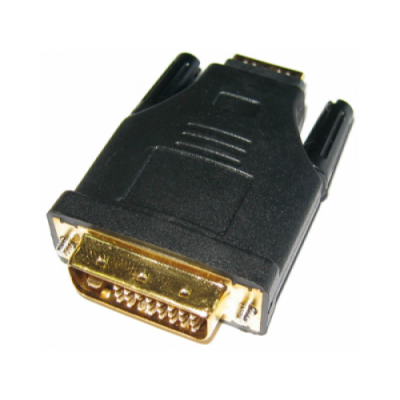 Соединитель HDMI гнездо-DVI штекер 24+1