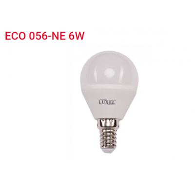 Лампа LED G45 6w E14 4000K (056-NE)