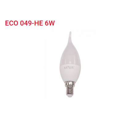 Лампа LED СА37 6w E14 3000K (049-HE)