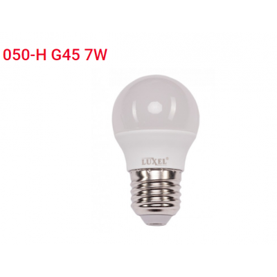 Лампа LED G45 7w E27 3000K (050-H)