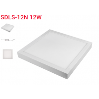 Панель LED декор.универс. LED квадрат 12w  4000K IP20 (SDLS-12N)