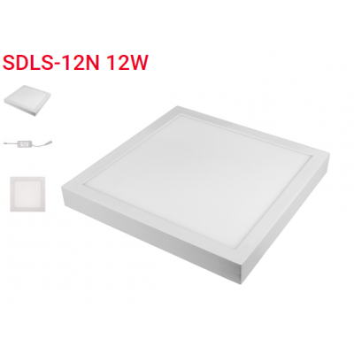 Панель LED декор.универс. LED квадрат 12w  4000K IP20 (SDLS-12N)