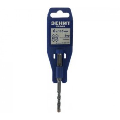 Бур SDS PLUS Зенит Профи 6x110 мм (21006110)