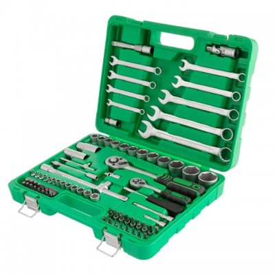 Набор инструментов 1/2" & 1/4"; 82ед INTERTOOL ET-6082SP
