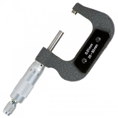 Микрометр 25-50 мм INTERTOOL MT-3042 Микрометр 25-50 мм INTERTOOL MT-3042