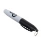 Мини-маркеры перманентные черные, L= 93мм, 80 шт/упак. INTERTOOL KT-5010