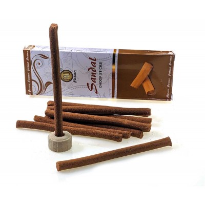 Sandal Dhoop sticks (Сандал)(12 шт/уп) (Pareen) безосновное благовоние Sandal Dhoop sticks (Сандал)(12 шт/уп) (Pareen) безосновное благовоние