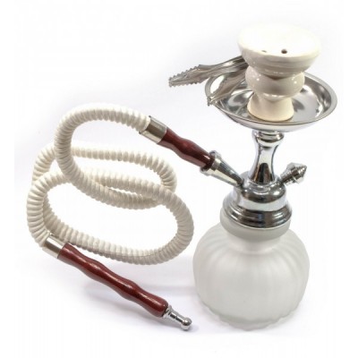 Кальян белый (1 персона)(28 см.)