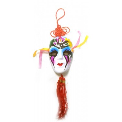 Маска керамическая с кисточкой (9х6 см)