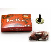 Red rose (Красная роза)(Darshan)(12/уп) конусы