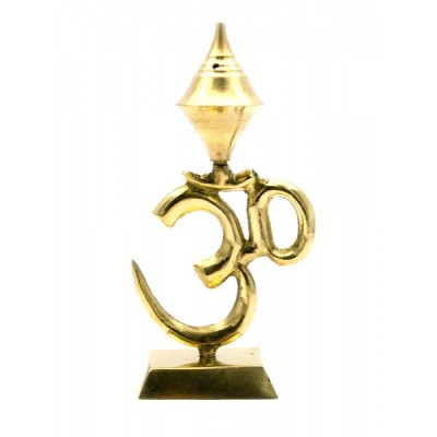 Подставка под благовония 'ОМ' бронза (12х6х3,5) Подставка под благовония 'ОМ' бронза (12х6х3,5)