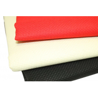 Канва вышивальная (белая, бежевая, красная, черная) 1м х 1.5м