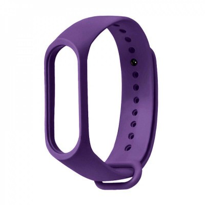 Ремінець Silicone Sport Band Xiaomi Mi Band 5 6 7 — Purple