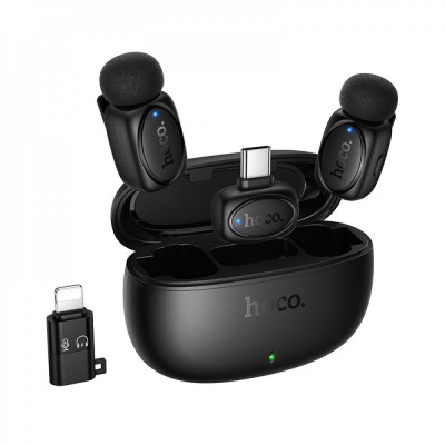 Wireless Digital Microphone Hoco L19 (iP/Type-C) Wireless Digital Microphone Hoco L19 (iP/Type-C)