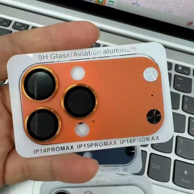 Camera Glass Plastic Color iPhone 17 Pro Max — Black