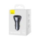Car Charger 65W 1U2C— Baseus (CGJP0100) Golden Contactor Pro Triple Fast Charger Car Charger — CGJP010003 Blue
