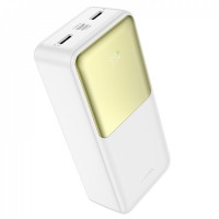 Power Bank 30000 mAh | 22.5W+PD20W — Hoco J136B — White