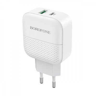Home Charger 20W PD QC3.0 Borofone BA46A — White