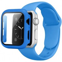 Ремінець Silicon & Glass — Apple Watch 45 mm — Dark Green