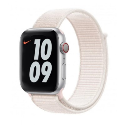 Ремінець Nylon Loop Apple Watch 42 mm 44 mm 45 mm 49 mm — Cream