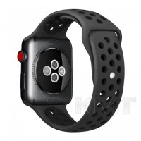 Ремінець Sport Nike — Apple Watch 38 mm | 40 mm | 41 mm — White & Gray