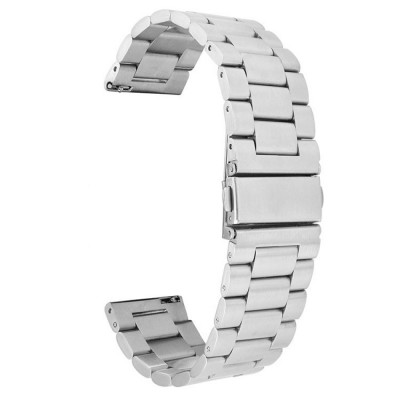 Ремінець Rolex 3 Bead — Apple Watch 42 mm | 44 mm | 45 mm | 49 mm Silver