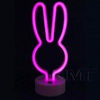 Ночной светильник — Neon Lamp series — Bunny Pink