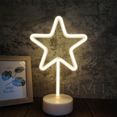 Ночной светильник — Neon Lamp series — Star