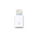 Lightning To Micro Adapter — Apple — White