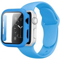 Ремешок Veron Apple Watch Silicon+Glass 38/40mm — Blue