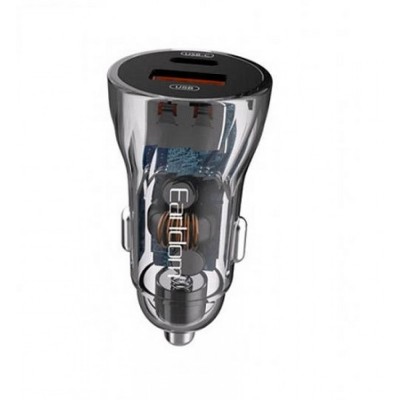 Car Charger 2.4A 1U 1C Earldom ES-CC17