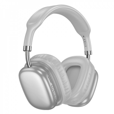 Bluetooth Headphones — Hoco W52 — Silver Bluetooth Headphones — Hoco W52 — Silver