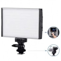 Лампа видеосвет LED PT-15B 15W color 3200-5600K