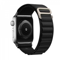 Ремінець Alpine Loop Design Apple Watch 42 mm 44 mm 45 mm 49 mm — Black Ремінець Alpine Loop Design Apple Watch 42 mm 44 mm 45 mm 49 mm — Black