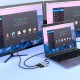 Adapter USB C To HDMI & VGA — Hoco HB29 — Metal Gray