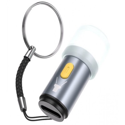 Adapter USB C To LED light — Hoco UA38A  — Gray