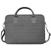 Сумка 13.3'' (14.2'') — WiWU Vogue Laptop Slim Bag  (with strap) — Gray
