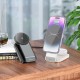 Magnetic Wireless Charger 3 in 1 Hoco CQ3 — Black