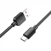 Кабель USB C 2.4A (1m) Hoco X96 — Black Кабель USB C 2.4A (1m) Hoco X96 — Black