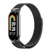 Ремінець Milanese Loop Xiaomi Mi Band 8 ; 9 — Black Ремінець Milanese Loop Xiaomi Mi Band 8 ; 9 — Black
