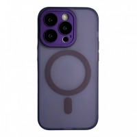 Protective camera Matte Case with MagSafe iPhone 14 Pro — Deep Purple