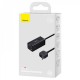 Home Charger 65W AC 2U2C & C to C Cable — Baseus (PSZM000001) GaN3 Pro Desktop Powerstrip — PSZM000001 Black